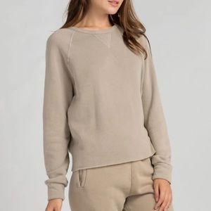 Joah brown grunge cut off